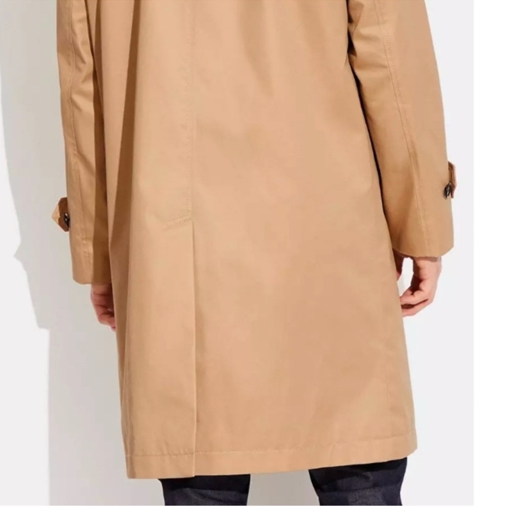 NEW! Coach MAC Trench Coat Size Medium - Picture 5 of 5